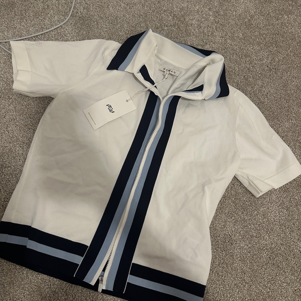 Malbon Golf Women’s Striped Polo
